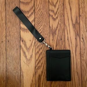 NWOT Andar The Denner Wallet in Black & Gold